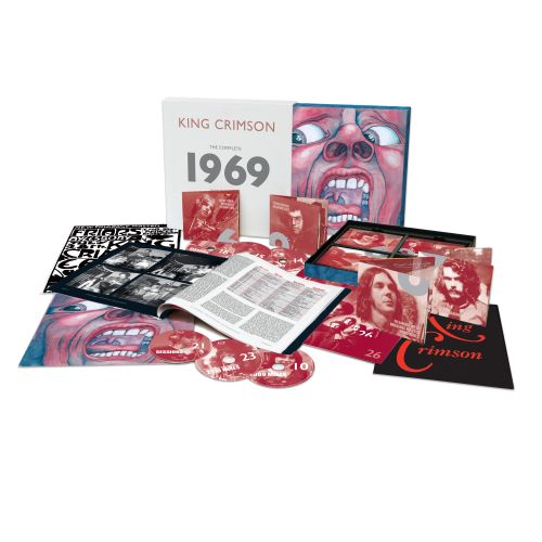 king crimson, in the court, crimson king, robert fripp, boxed set